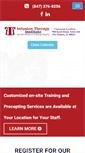 Mobile Screenshot of infusioninstitute.com