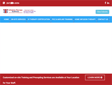 Tablet Screenshot of infusioninstitute.com